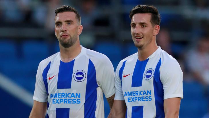 Shane Duffy and Lewis Dunk. 
